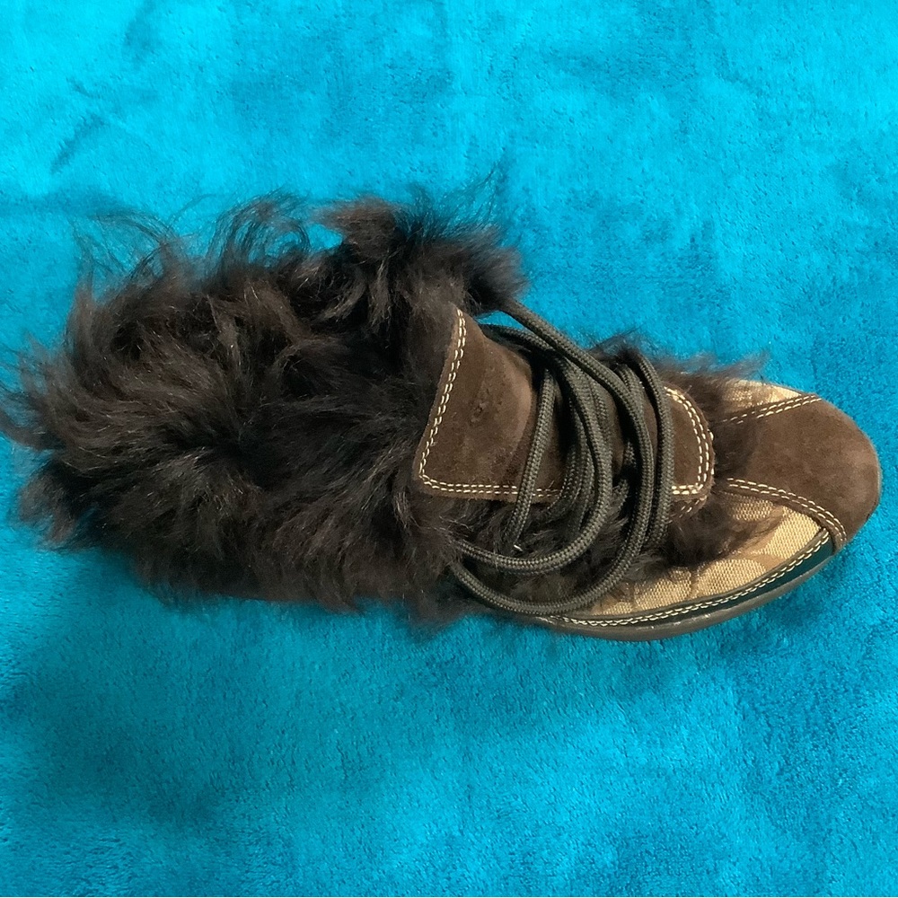 COACH Colette Vintage High Top Sneakers Short Boots - Picture 6 of 11